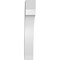 Ekena Millwork 3 1/2-in. W x 10-in. D x 22-in. H Legacy Architectural Grade PVC Knee Brace BRCP035X10X22LEC - alternate 2